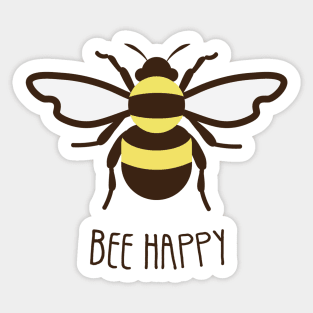 Bee Happy Sticker